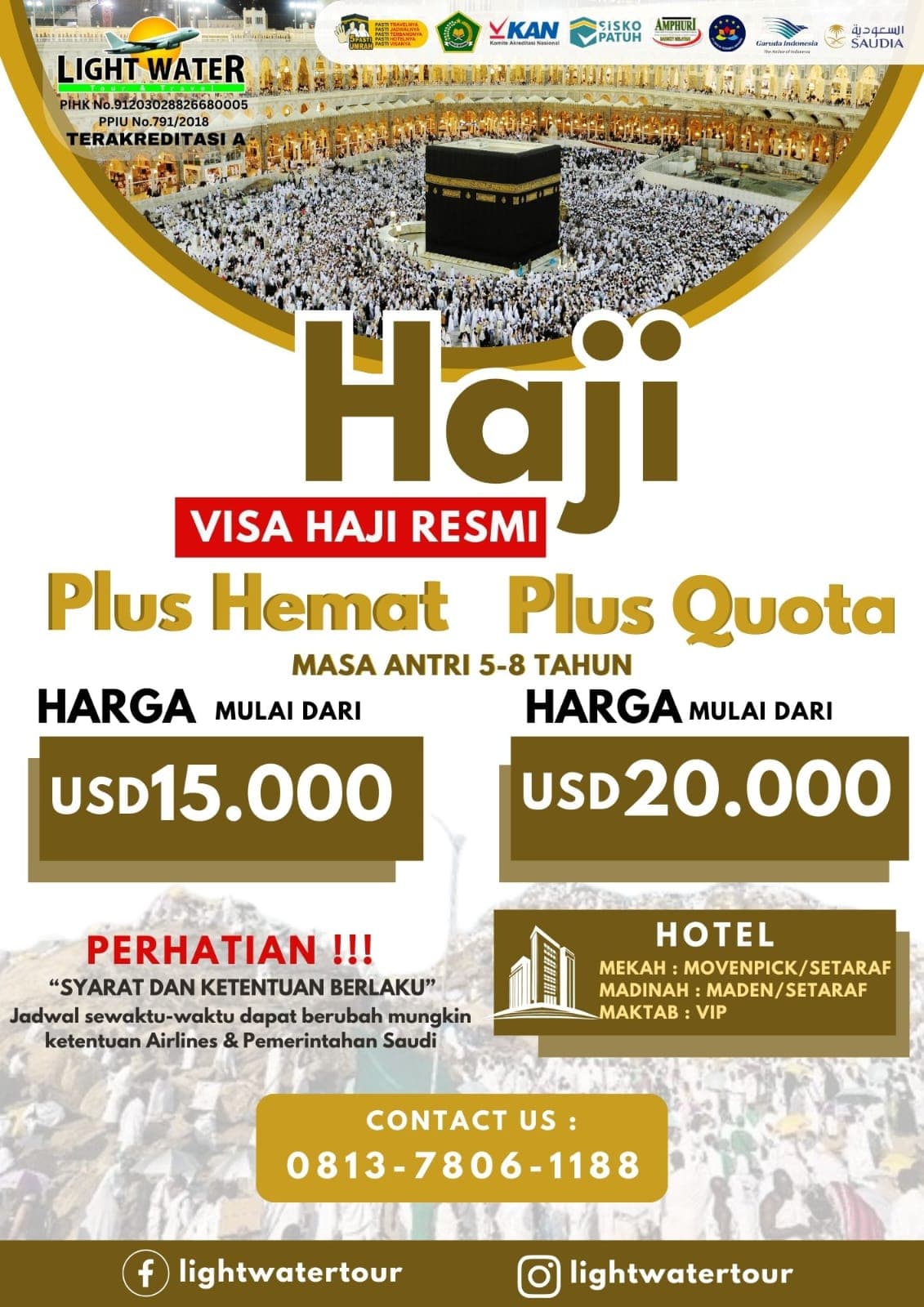 Pelayanan Brosur & Informasi Paket Haji Plus Jambi