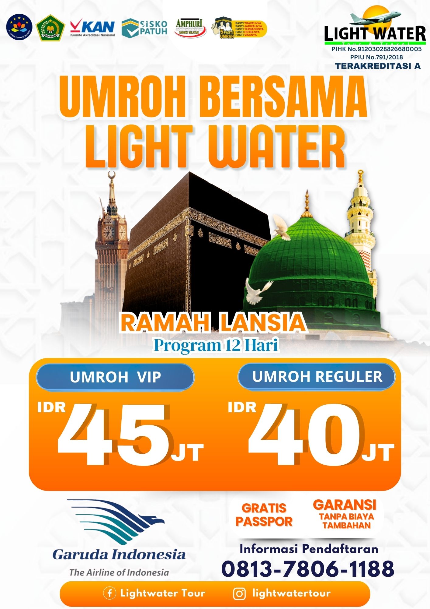 Ciri-Ciri Travel Umroh Berizin Resmi PPIU Kemenag di Provinsi Jambi